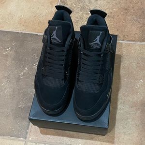 Nike Mens Air Jordan 4 Black Cat Mens size US 11